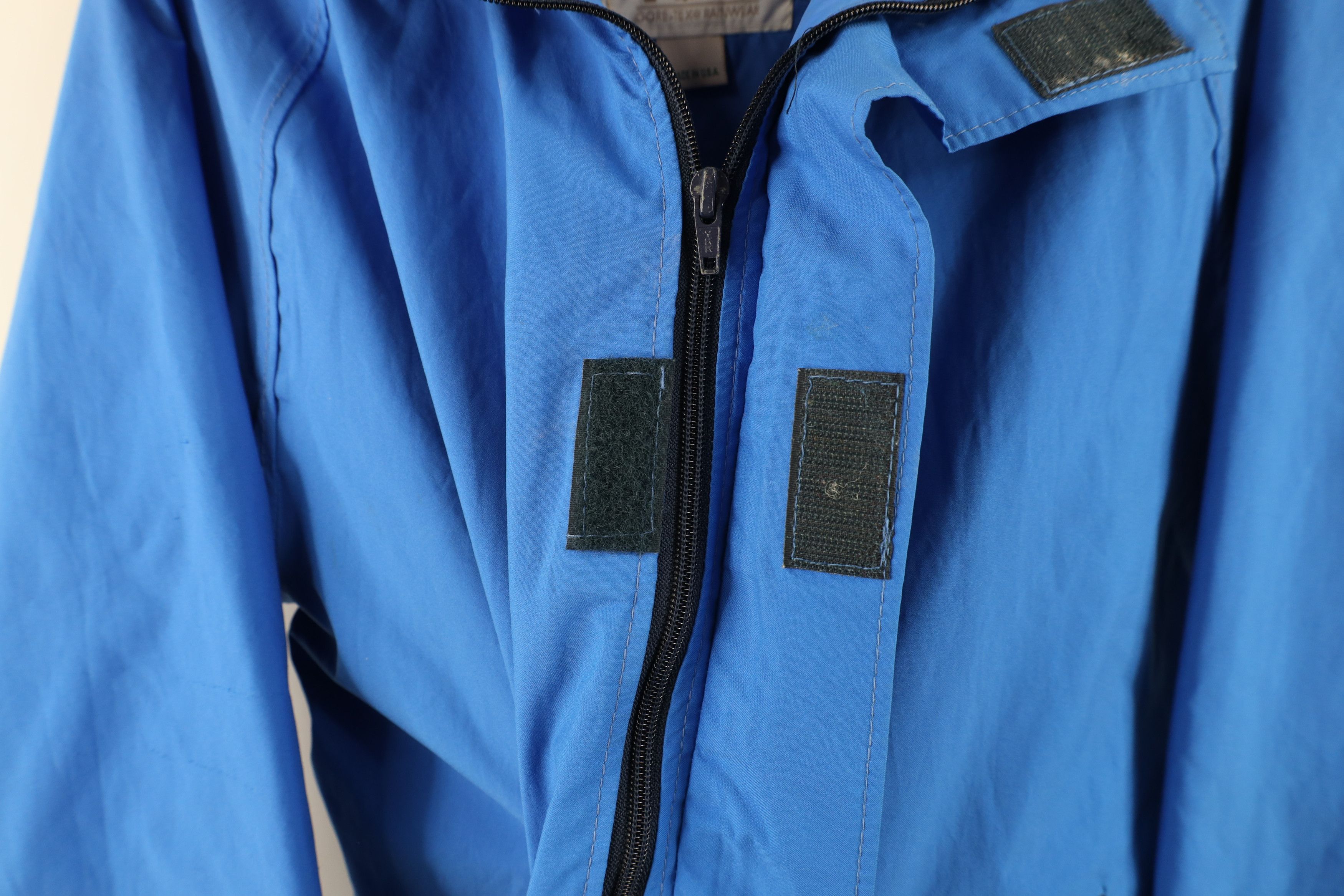 Goretex Vintage 90s Streetwear Goretex Rain Bomber Jacket Blue USA Size US M / EU 48-50 / 2 - 10 Thumbnail