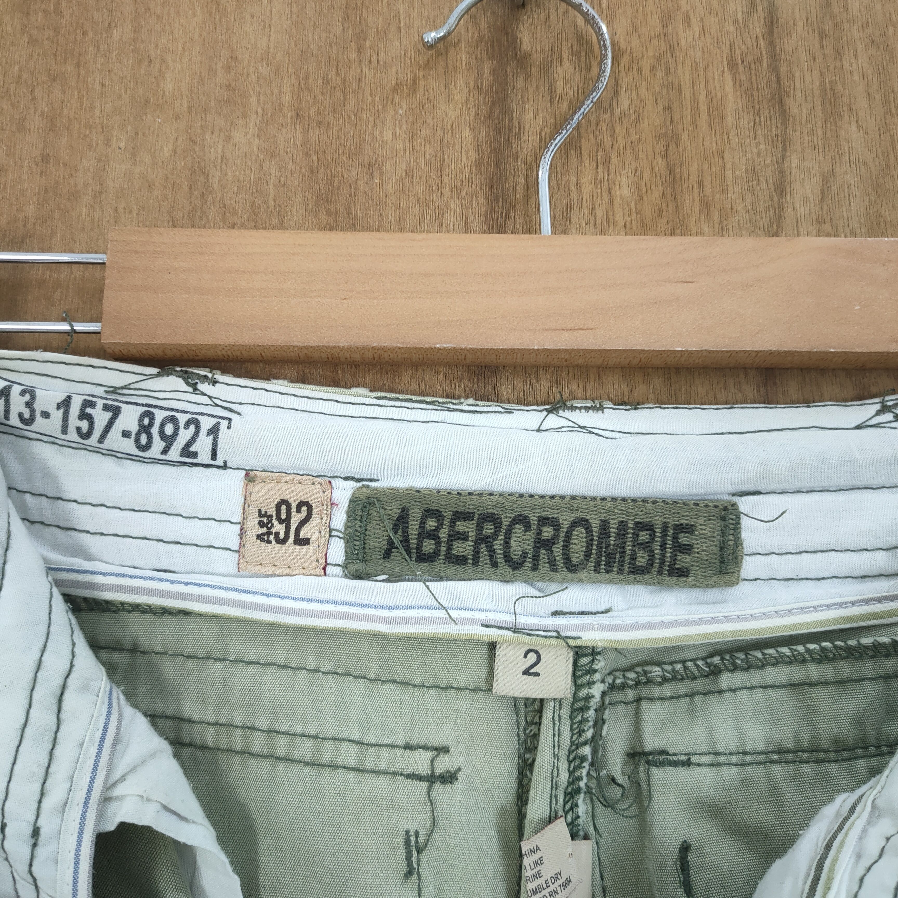 Abercrombie & Fitch ABERCROMBIE & FITCH 10 POCKET CARGO PANTS Size US 28 / EU 44 - 10 Thumbnail