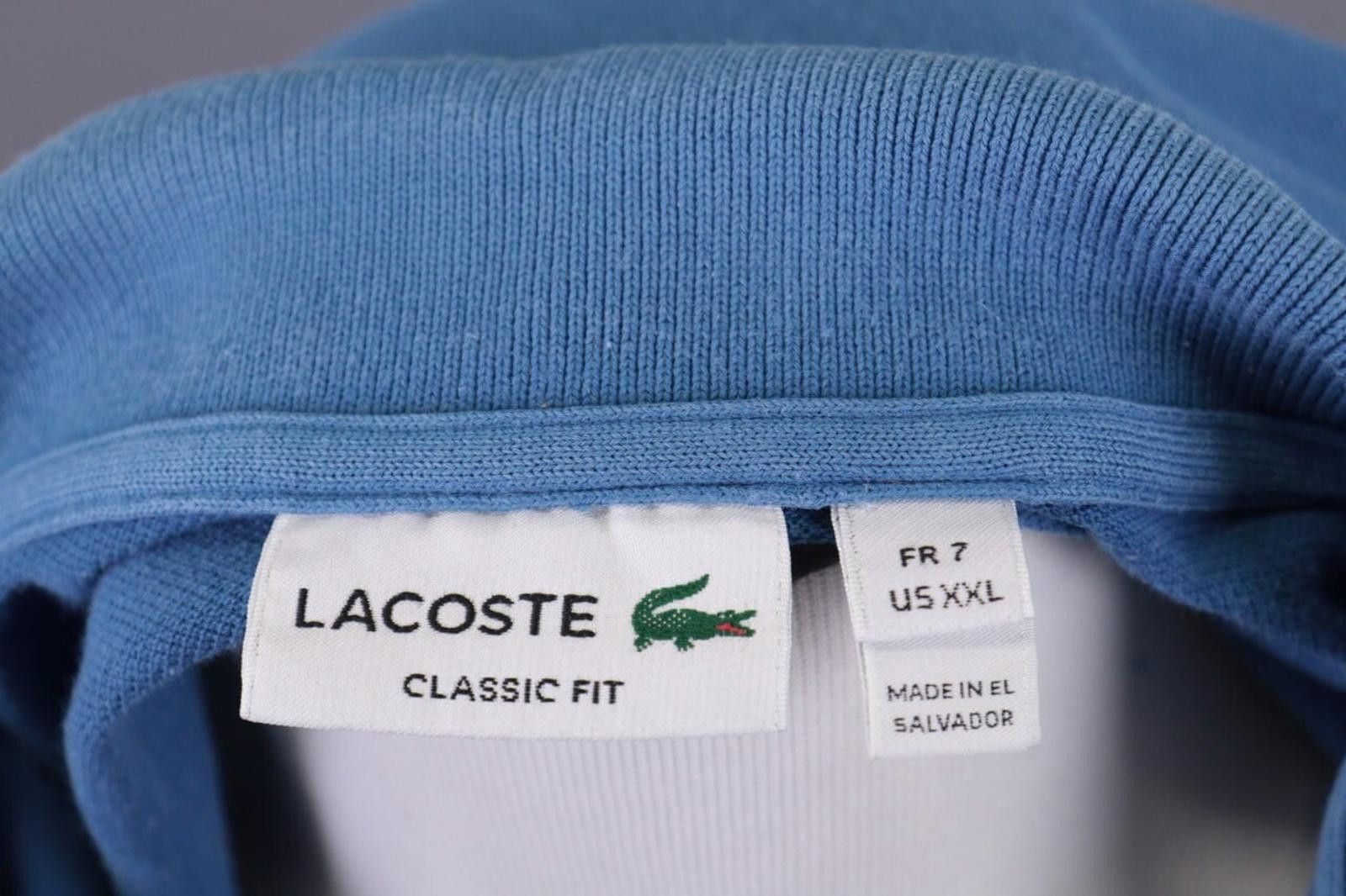 Lacoste Lacoste Classic Fit Blue Polo Shirt Size FR 7 / US XXL Size US XXL / EU 58 / 5 - 11 Thumbnail