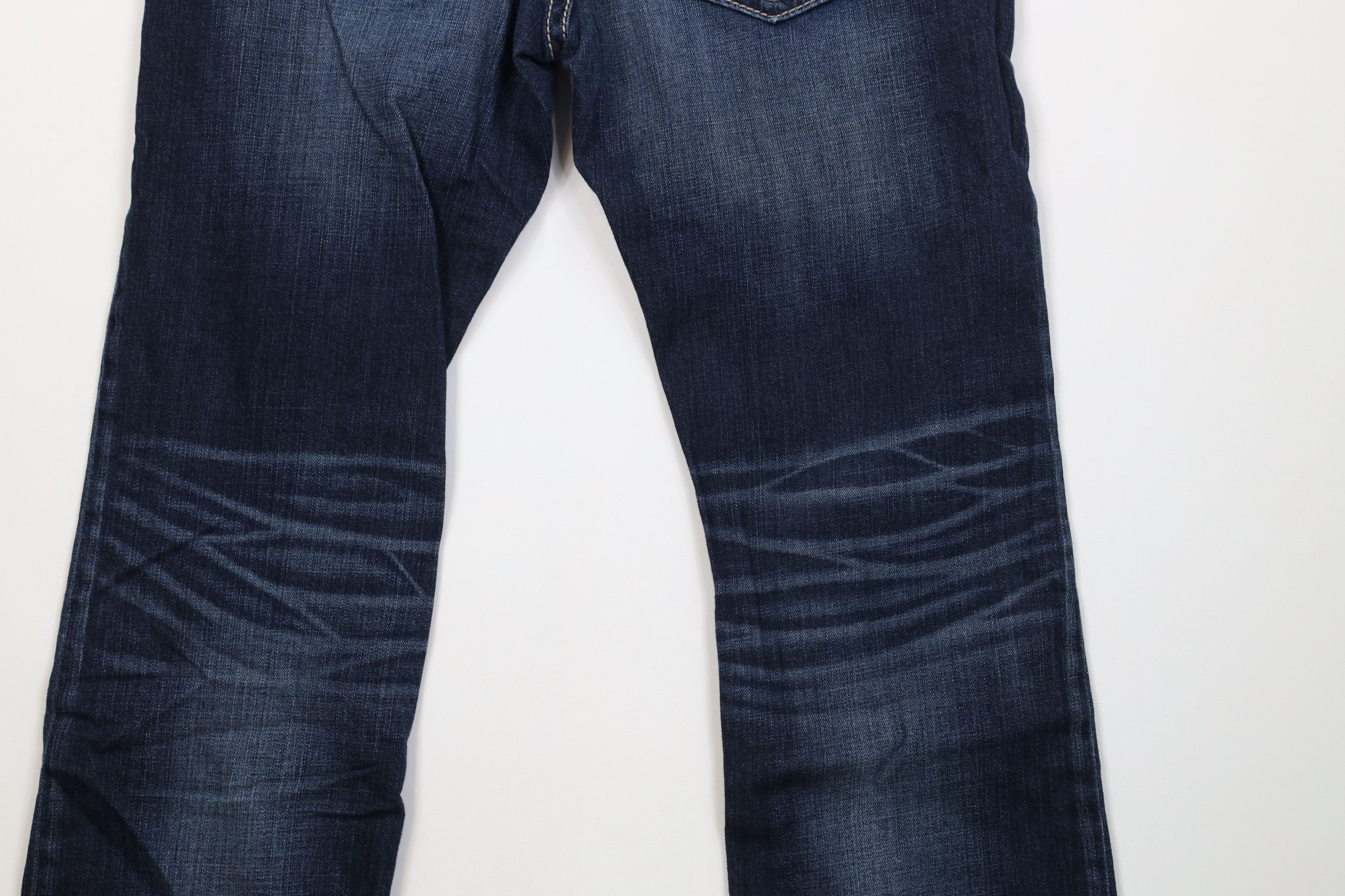Vintage Buckle BKE Stitch Carter Bootcut Denim Jeans Stretch Blue Size US 33 - 12 Thumbnail