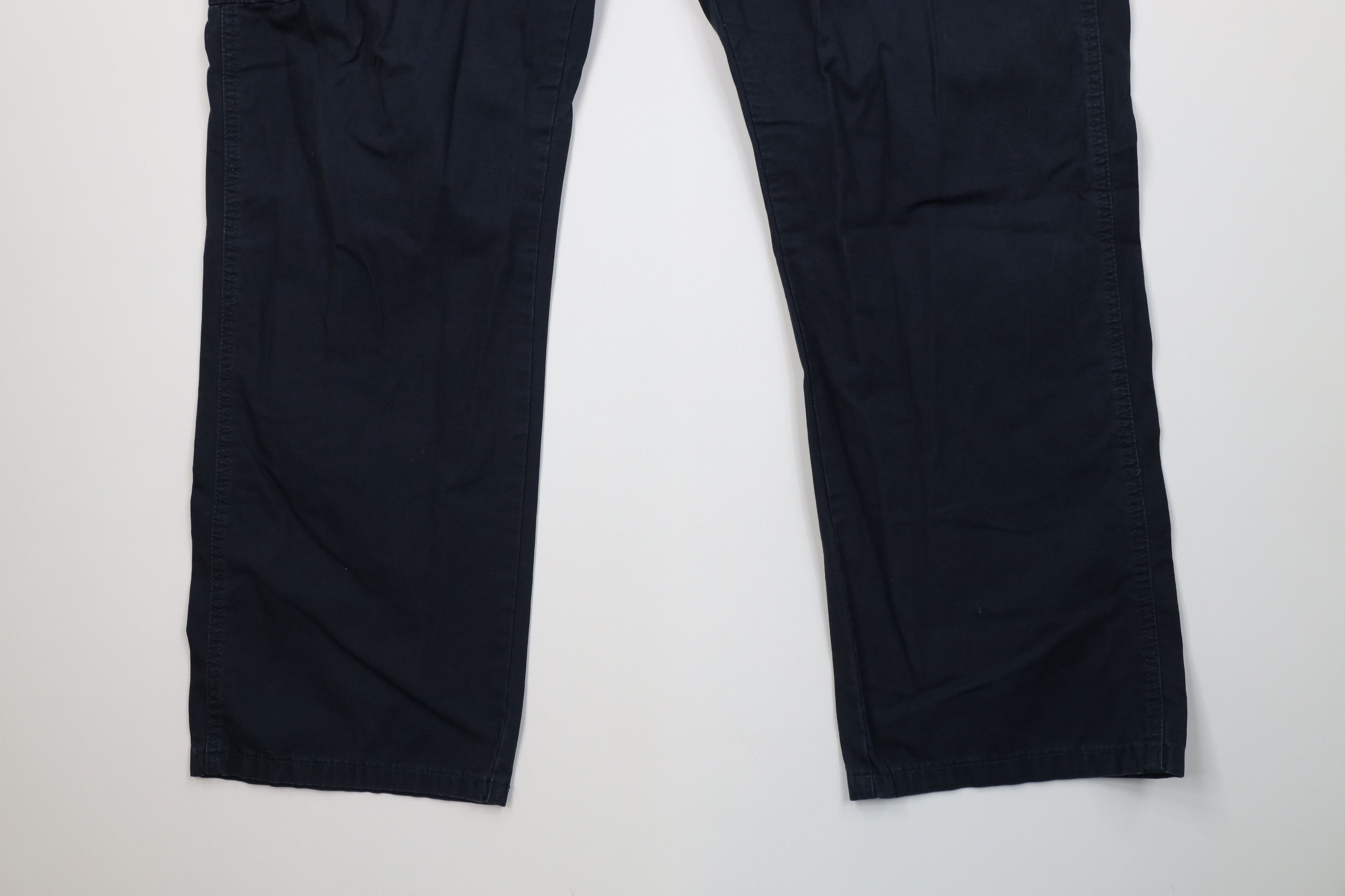 Wrangler Vintage Y2K Wrangler Ripstop Wide Leg Cargo Pants Navy Blue Size US 40 / EU 56 - 4 Thumbnail