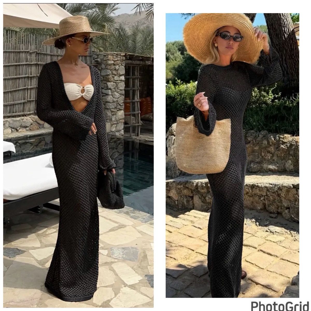 Zara ZARA Maxi Crochet Dress Two Way Wear M NWOT Size M / US 6-8 / IT 42-44 - 2 Thumbnail