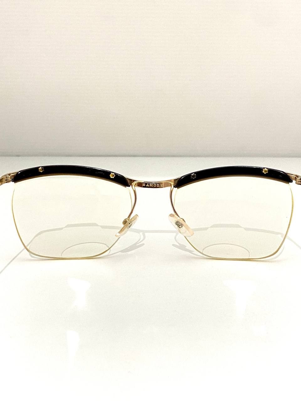 Other Amor France Gold Plated Brow Eyeglasses Vintage Size ONE SIZE - 7 Thumbnail