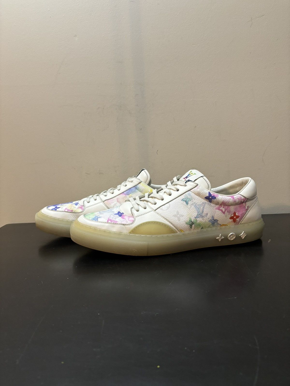 Louis Vuitton Ollie Monogram Rainbow White
