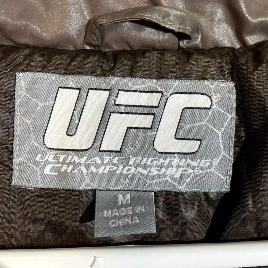 UFC VINTAGE UFC Y2K Fighting Puffer Jacket Brown Size Medium Women's Full Zip Size M / US 6-8 / IT 42-44 - 3 Thumbnail