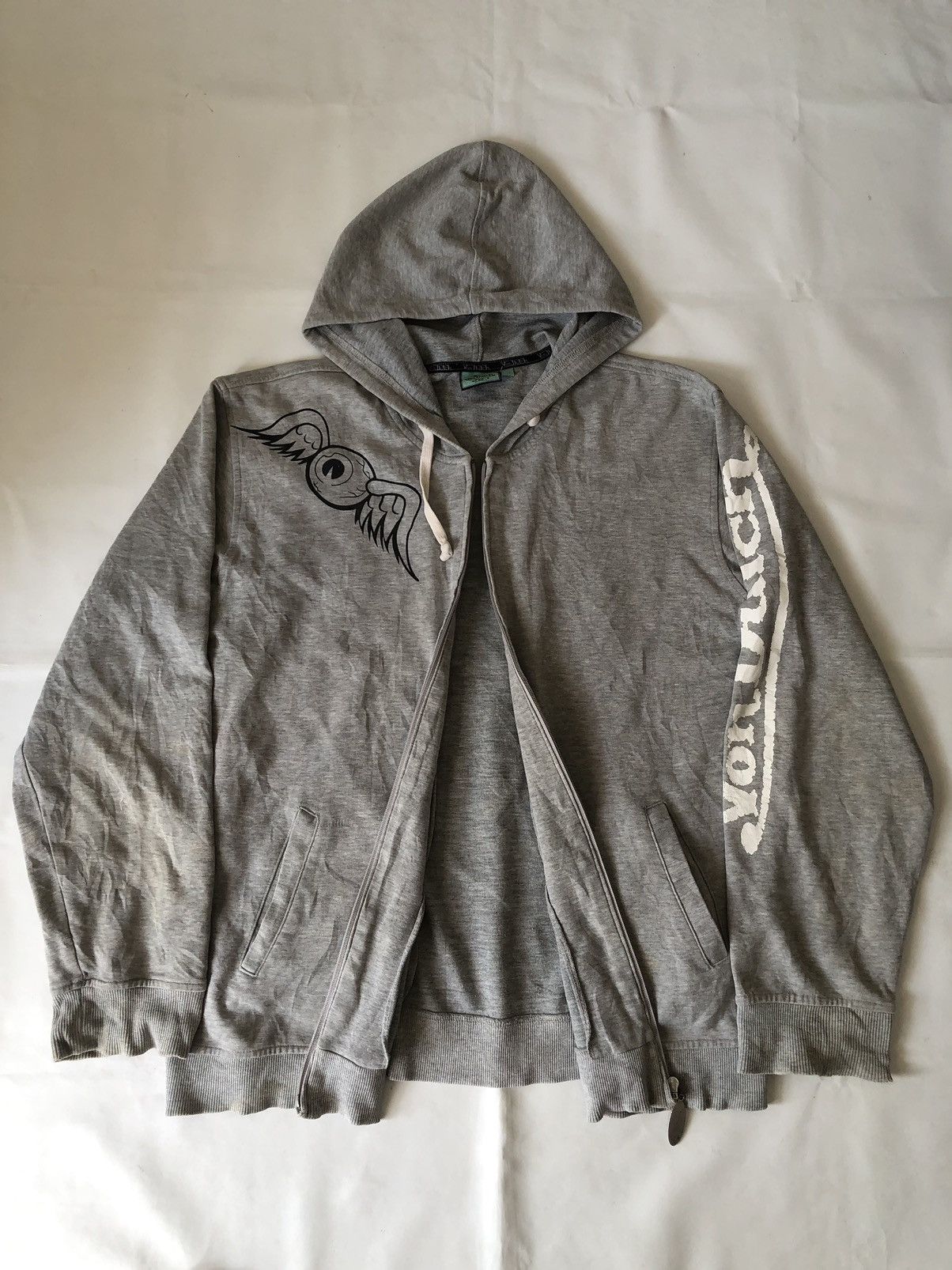 Hysteric Glamour × If Six Was Nine × Von Dutch Japan Von Dutch Zipper Hoodie Rock Punk Style Size US XL / EU 56 / 4 - 2 Thumbnail