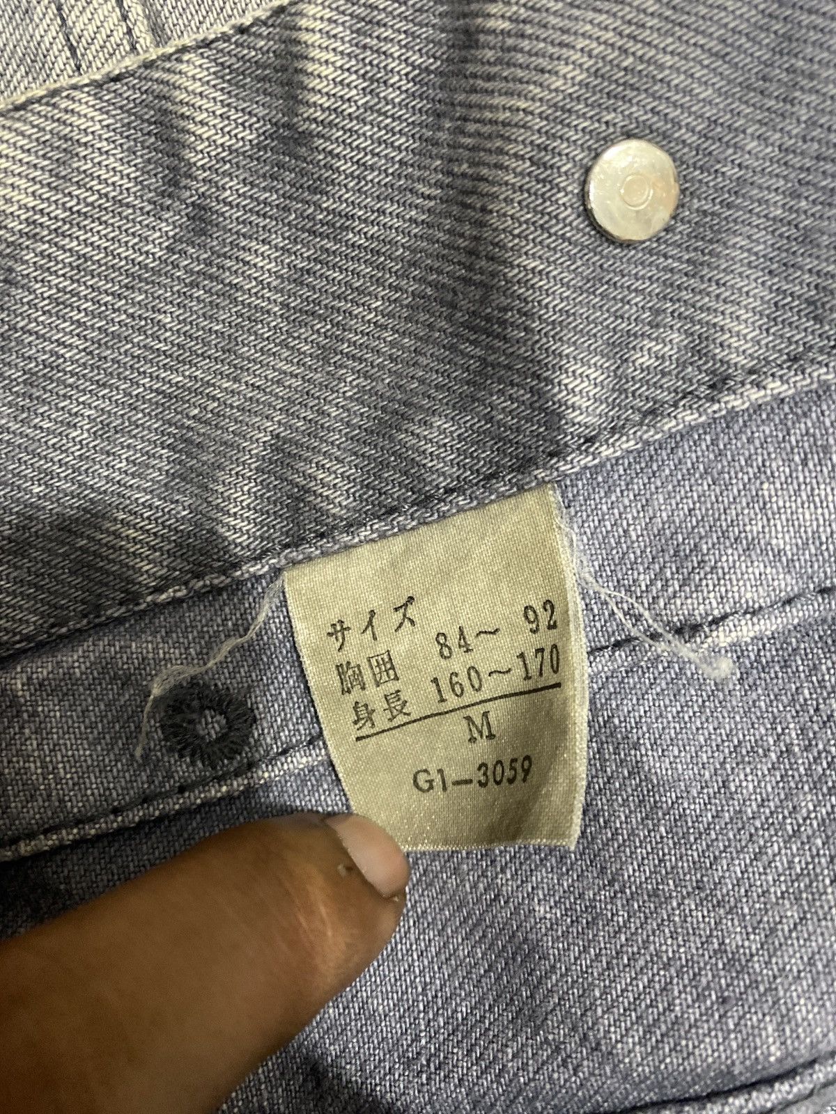 Japanese Brand Vintage Marithe Francois Girbaud Denim Jacket Stone Wash Size US M / EU 48-50 / 2 - 6 Thumbnail
