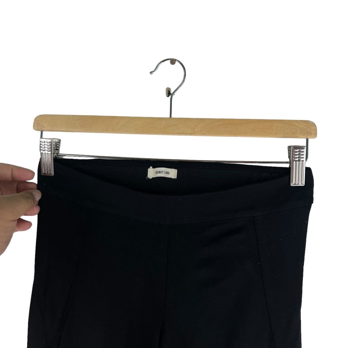 Helmut Lang 🔥VINTAGE HELMUT LANG LEGGING PANTS Size US 30 / EU 46 - 4 Thumbnail