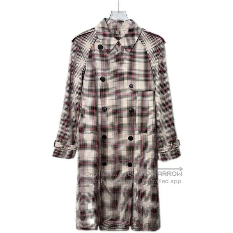 Burberry Burberry M Size Color-Block Cotton Blend Trench Coat. Size M / US 6-8 / IT 42-44 - 1 Thumbnail