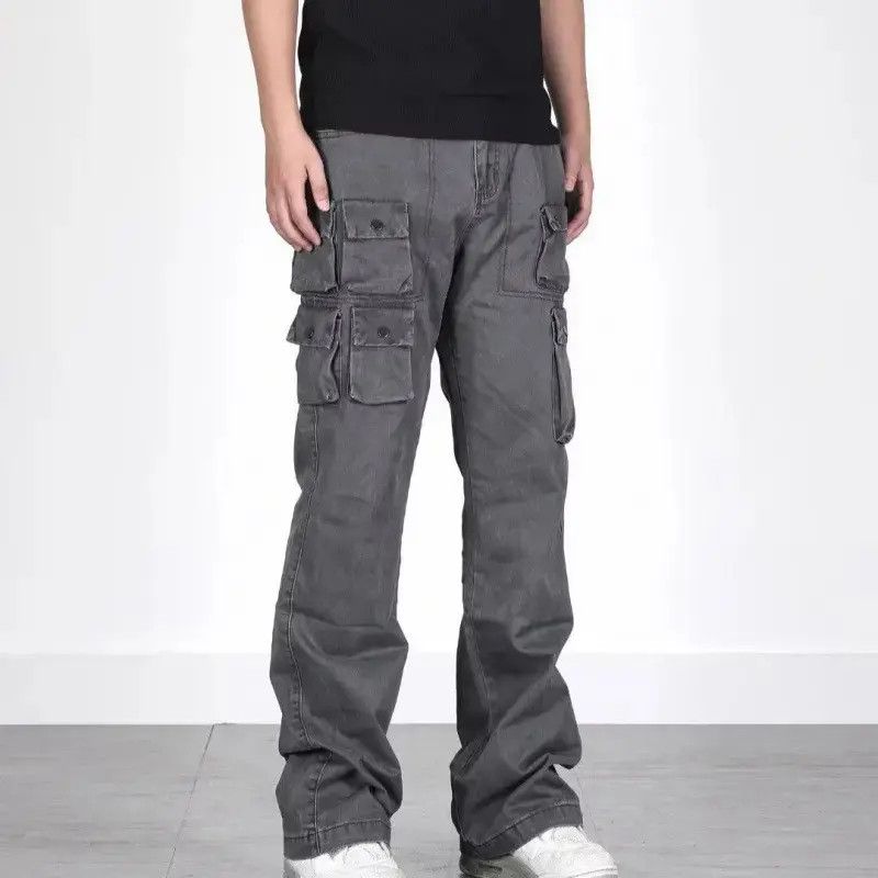Japanese Brand Retro loose high street pocket jeans Size US 32 / EU 48 - 2 Thumbnail