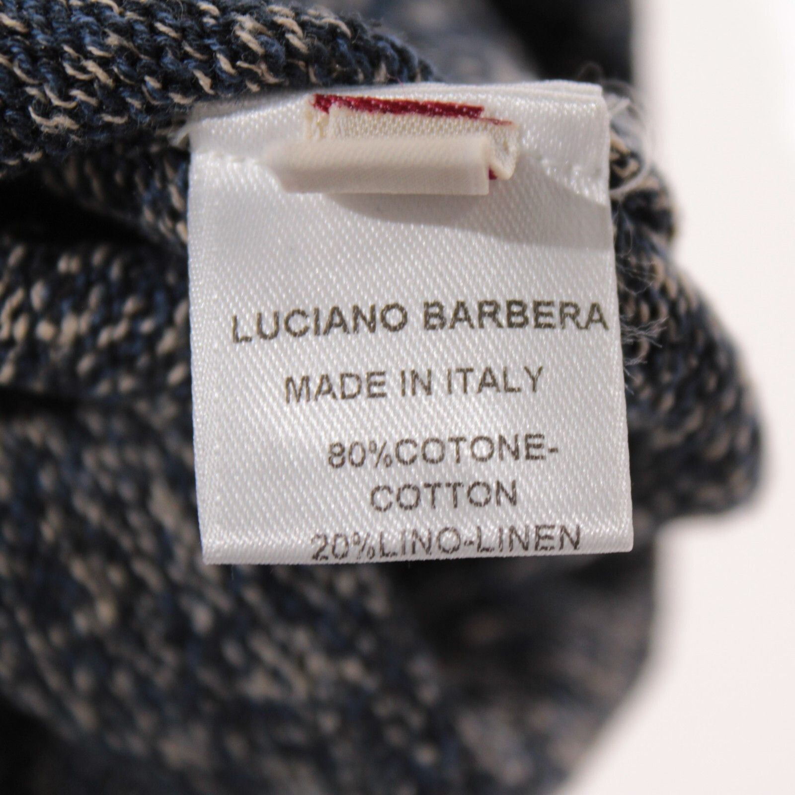 Luciano Barbera Luciano Barbera Sweater Size US M in Blue Size US M / EU 48-50 / 2 - 9 Thumbnail