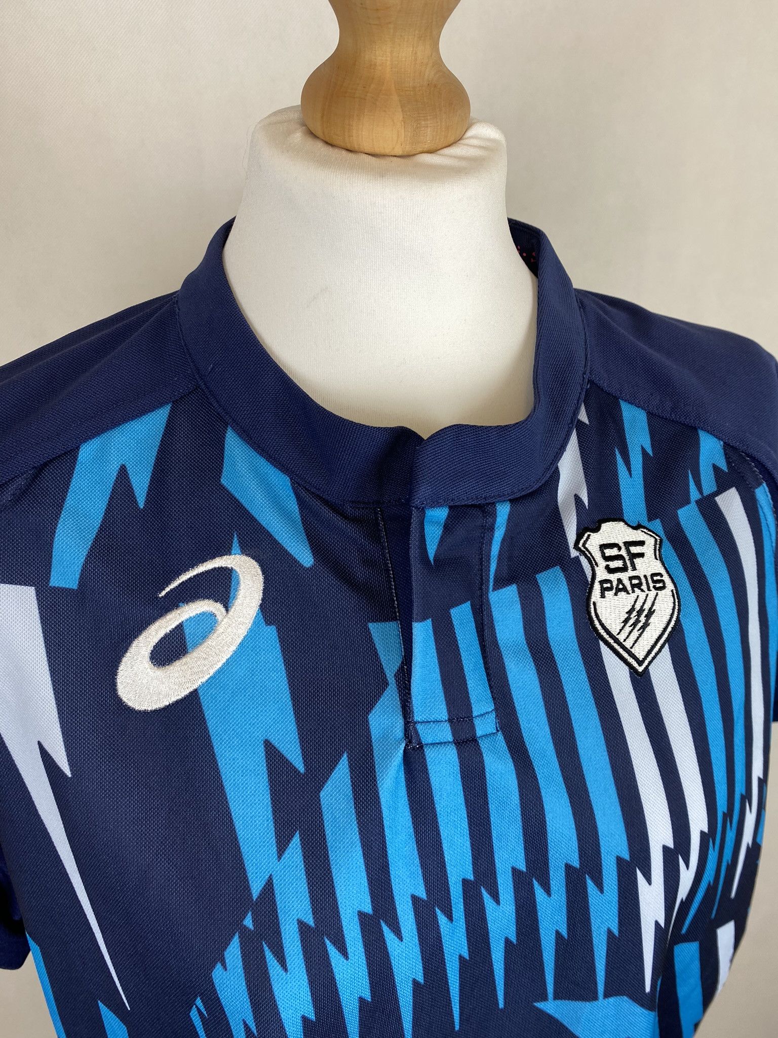 Asics asics sf paris rugby jersey tshirt Size US L / EU 52-54 / 3 - 2 Thumbnail