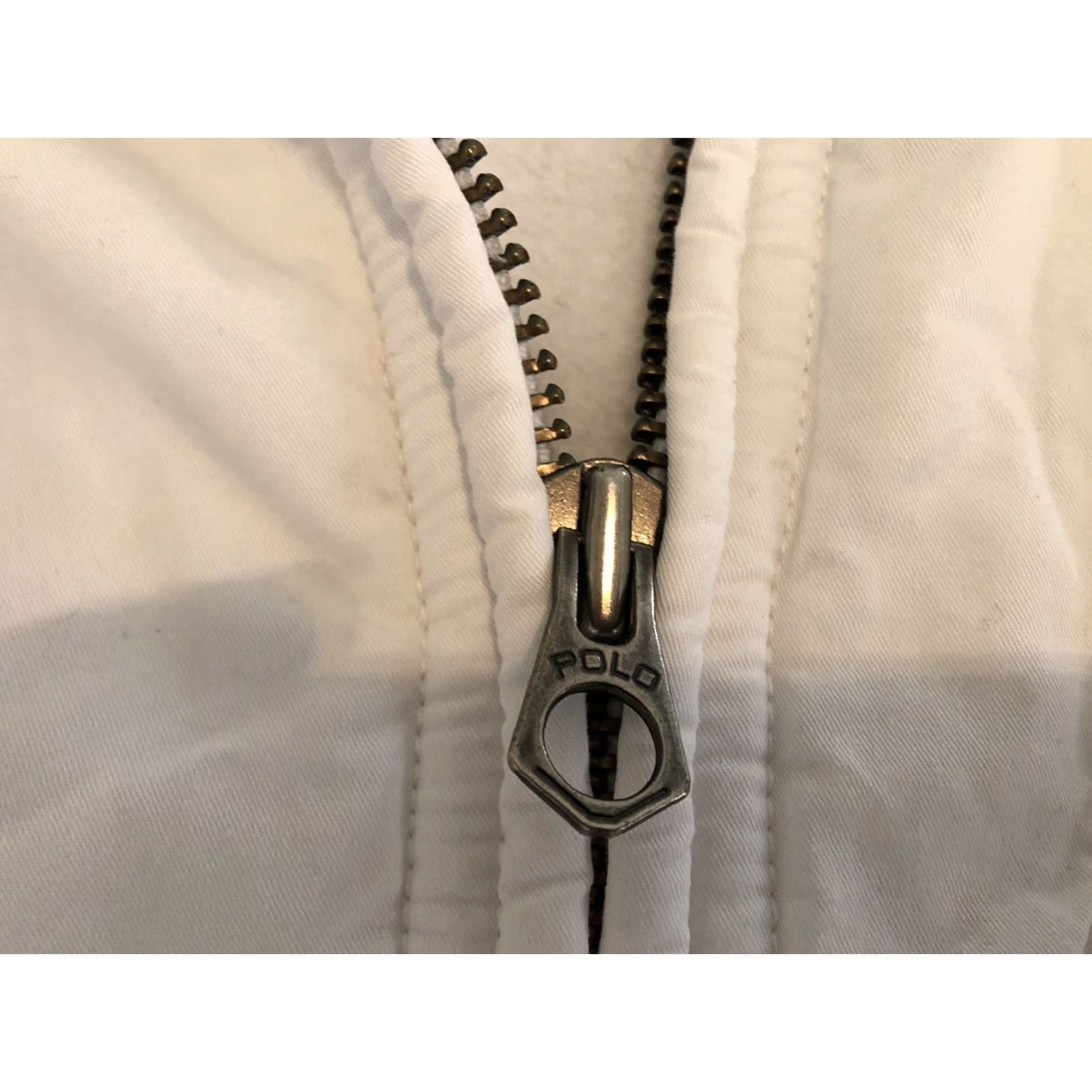 Polo Ralph Lauren VINTAGE Polo Ralph Lauren Nautical Anchor White Jacket Mens XL Hooded Full Zip Cotton Blend Button Size US XL / EU 56 / 4 - 4 Thumbnail