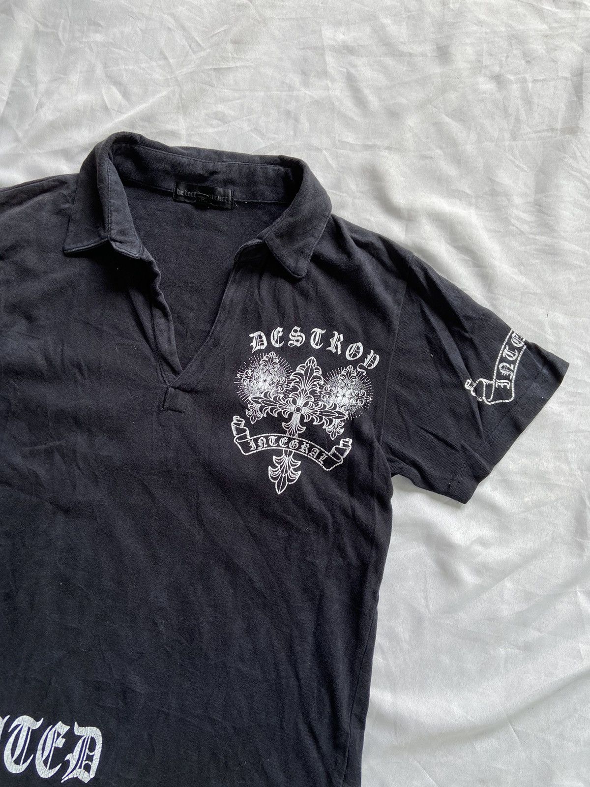 Japanese Brand DETECTIVE STRUCT DESTROY INTEGRAL JAPANESE TEE Size US S / EU 44-46 / 1 - 3 Thumbnail