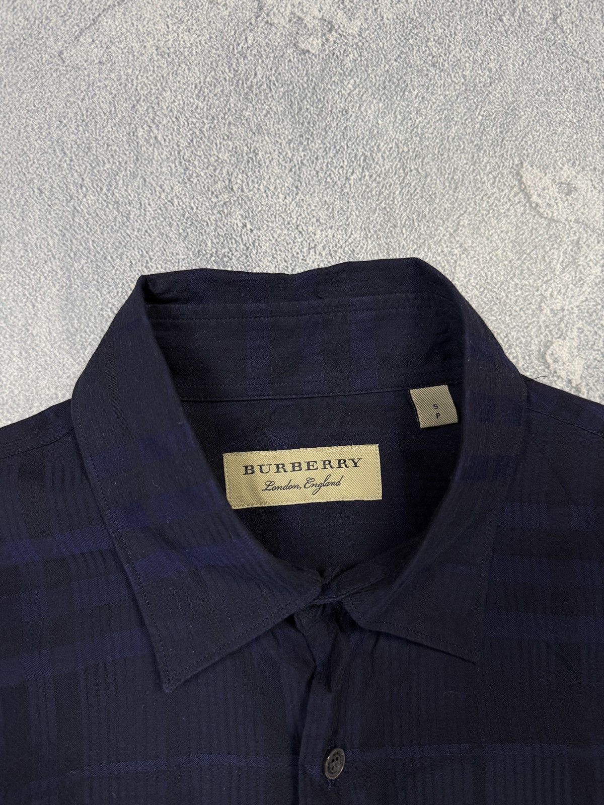 Burberry BURBERRY Shirt Button Up Cotton Nova Check Blue Black Men’s Size US S / EU 44-46 / 1 - 8 Thumbnail