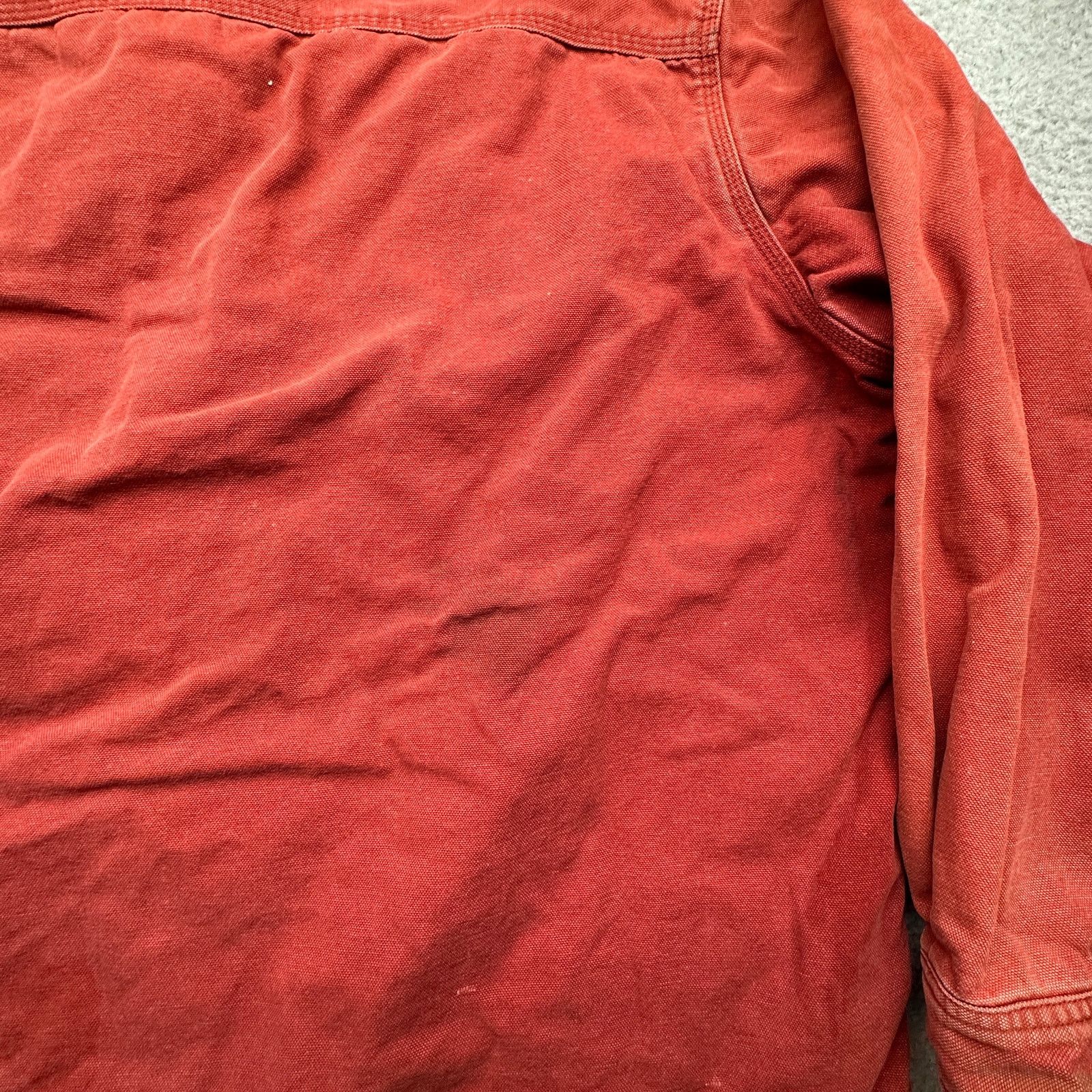 L.L. Bean LL Bean Canvas Plaid Lined Shirt XLT Button Up Distressed Size US XL / EU 56 / 4 - 14 Thumbnail