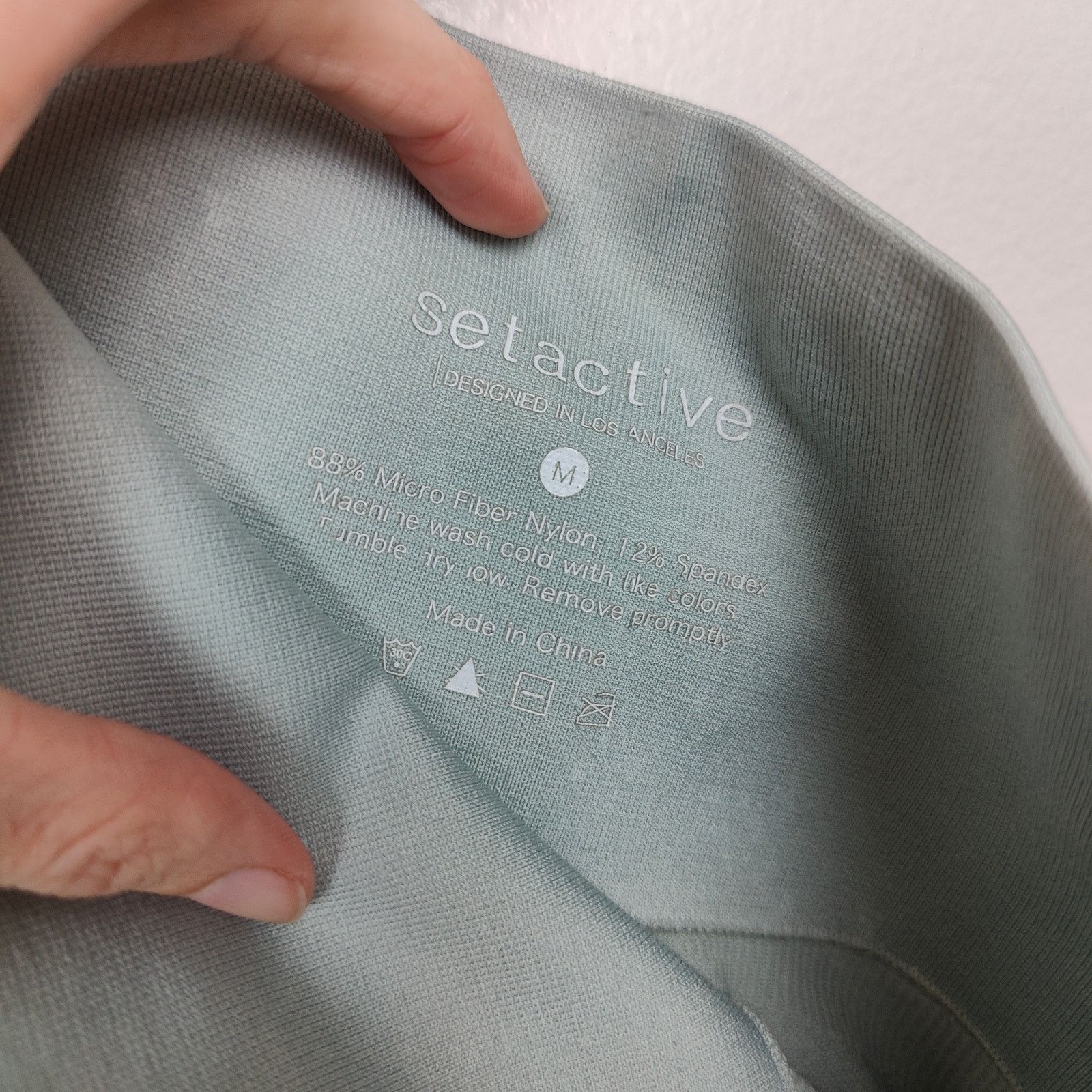 Other Set Active Sculptflex Leggings Womens Medium Sea Glass Size 29" - 7 Thumbnail