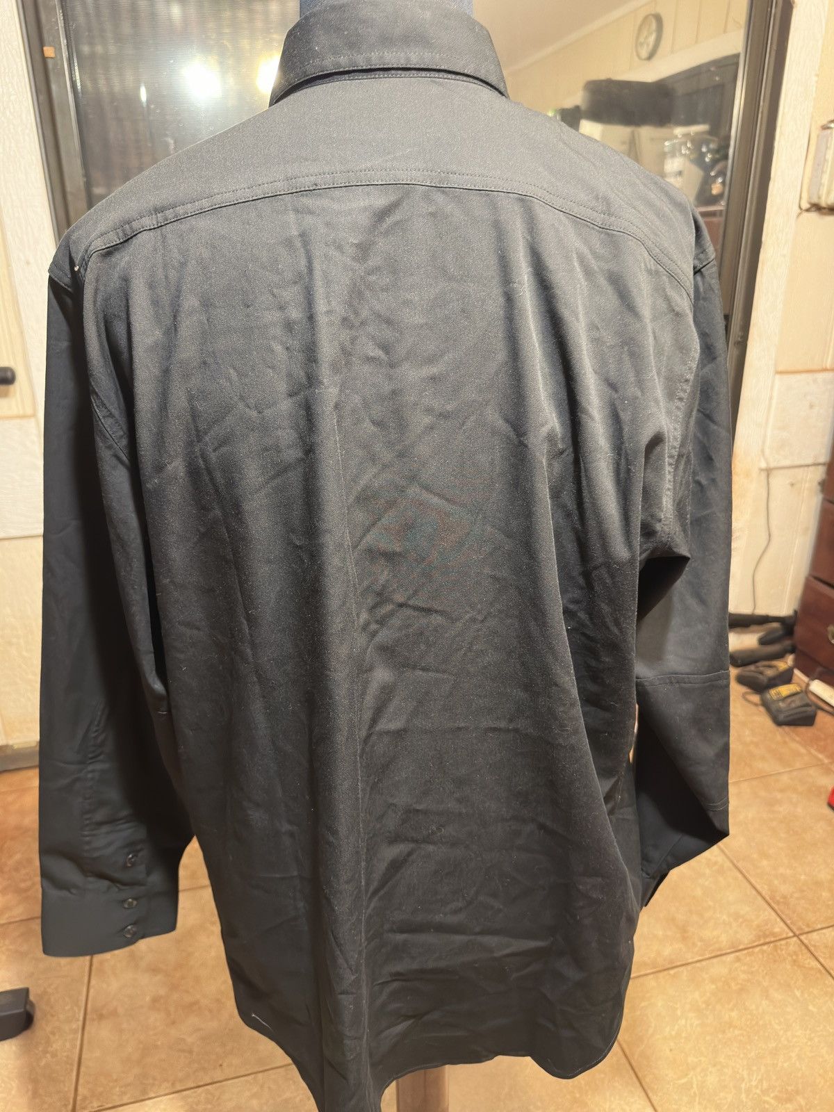 5.11 New 5.11 Tactical Men's XL Black Long Sleeve Zipper Flex-Tac Size US XL / EU 56 / 4 - 2 Thumbnail