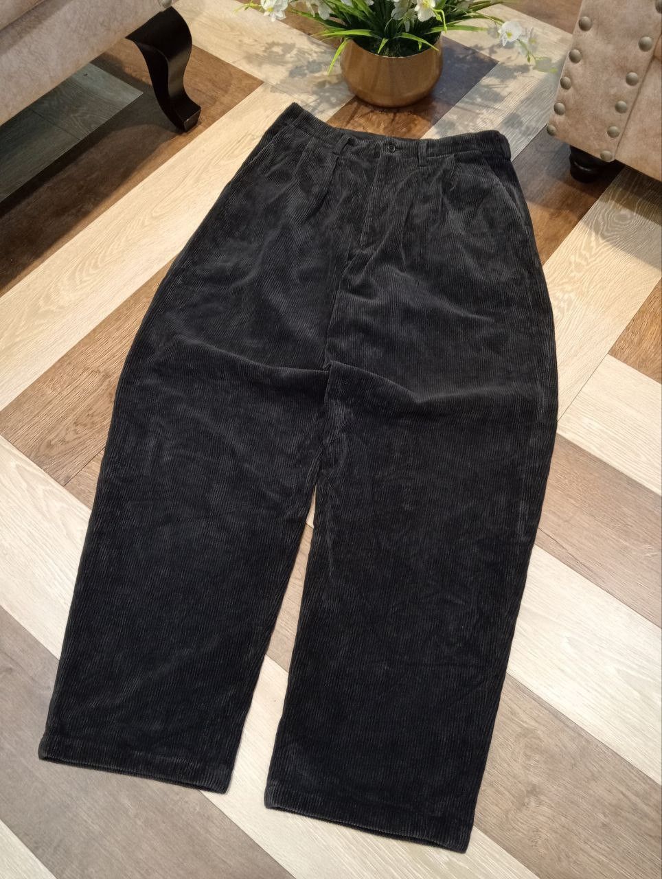 Y's for Men RARE Y's FOR MEN YOHJI YAMAMOTO BAGGY CORDUROY PANTS Size US 30 / EU 46 - 2 Thumbnail