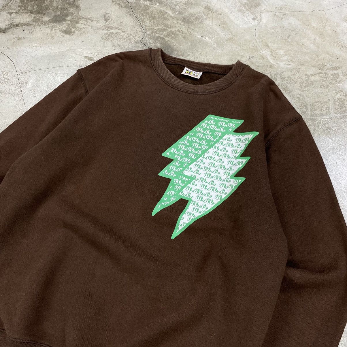Walter Van Beirendonck W&LT Lightning Bolt Graphic Sweater Size US L / EU 52-54 / 3 - 2 Thumbnail