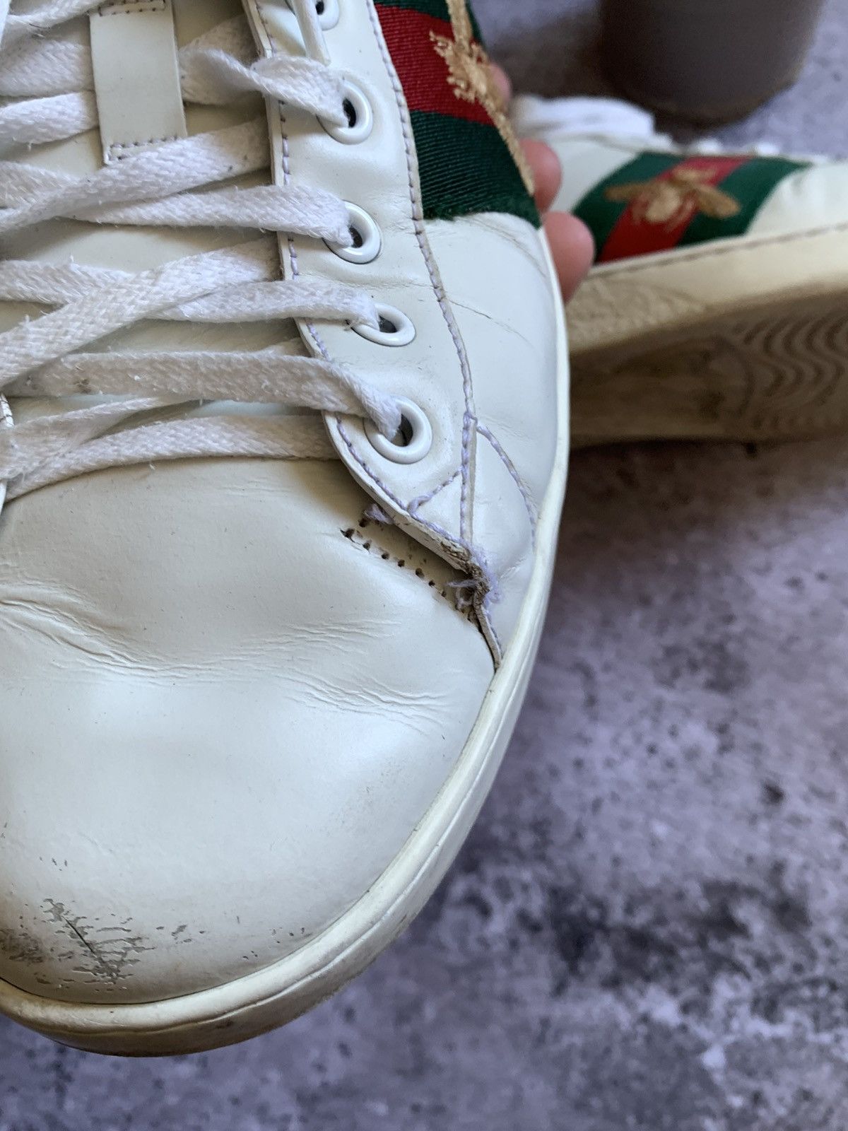 Gucci 🔥GUCCI ACE SNEAKERS Size US 9 / EU 42 - 16 Thumbnail