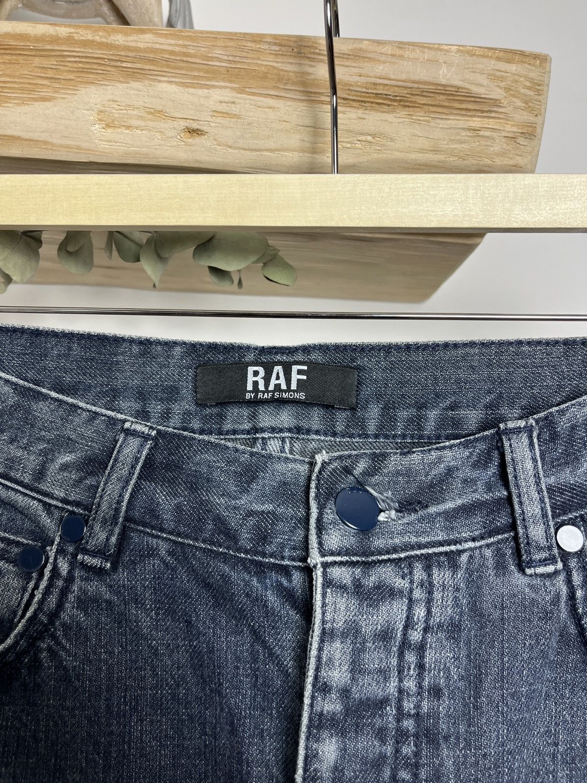 Raf Simons Raf By Raf Simons Washed grey Denim Jeans archive faded Size US 30 / EU 46 - 3 Thumbnail