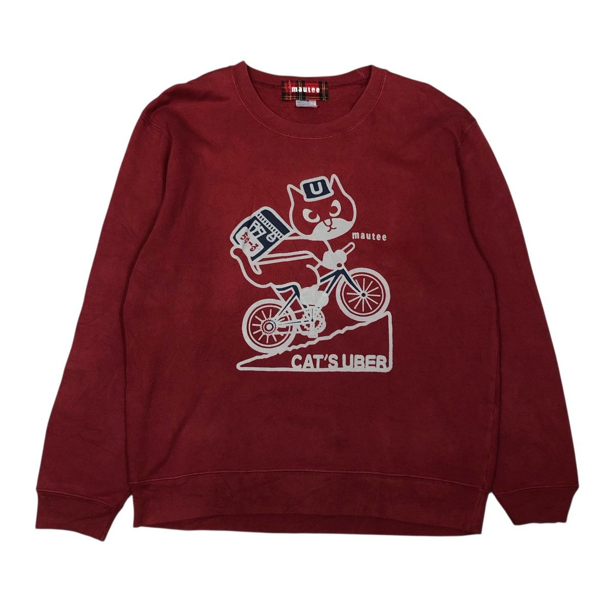 Hysteric Glamour 📌Vintage Sweatshirt Crewneck Mautee Cat Design Big Logo Size US M / EU 48-50 / 2 - 1 Thumbnail