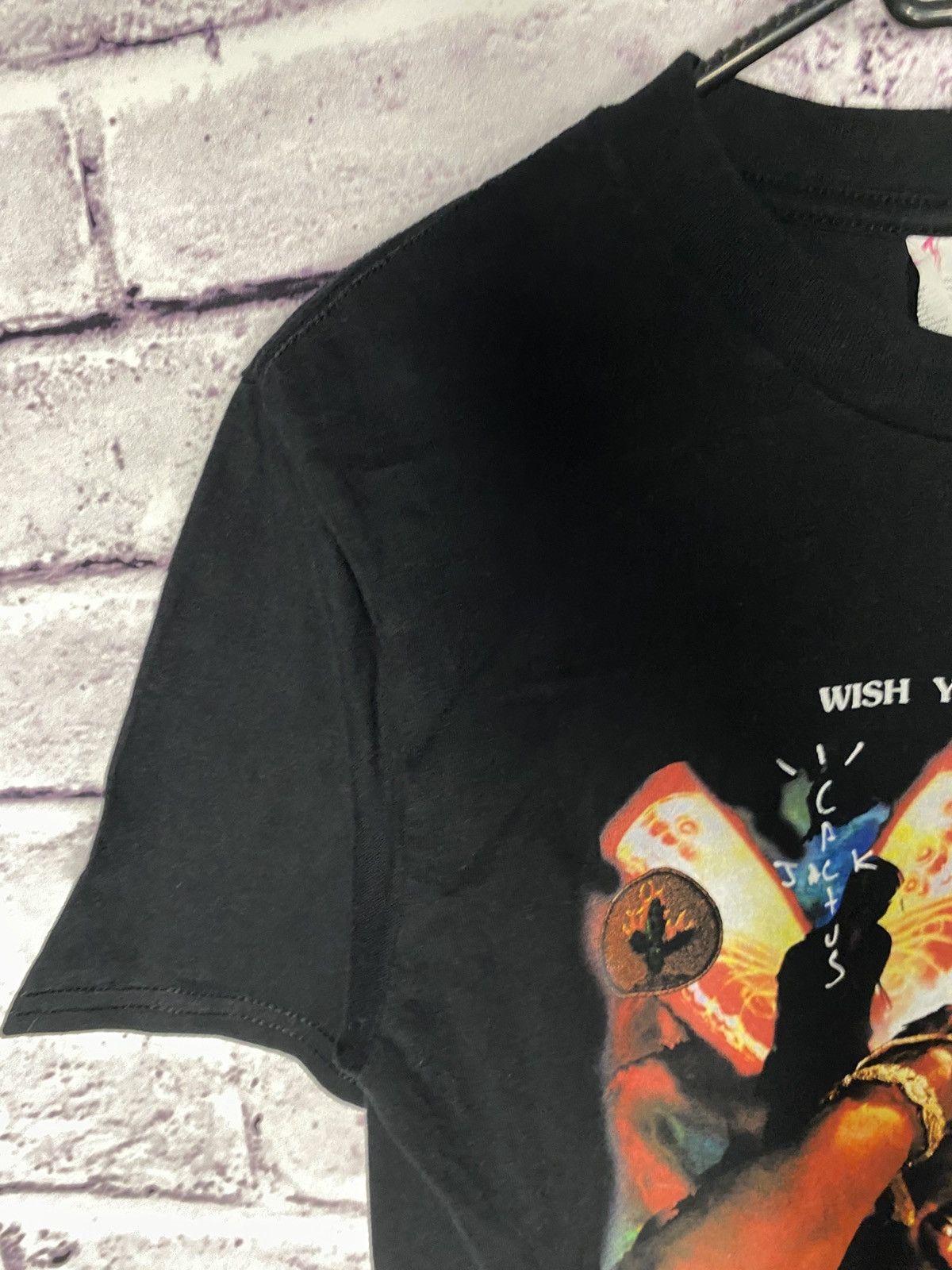 Band Tees Mens Vintage T-Shirt Travis scott with you were here big log Size US S / EU 44-46 / 1 - 4 Thumbnail