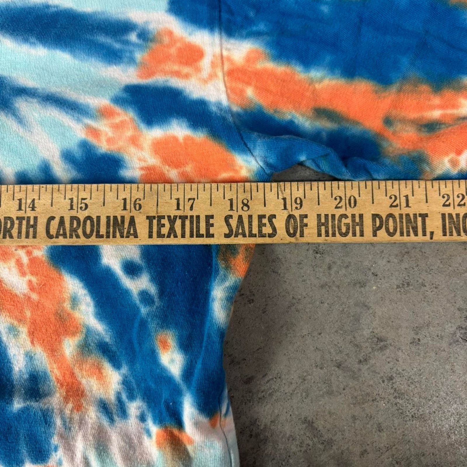 Hanes × Japanese Brand × Vintage Vintage 90s Single Stitch Tie Dye Henley T-shirt Size US L / EU 52-54 / 3 - 5 Thumbnail