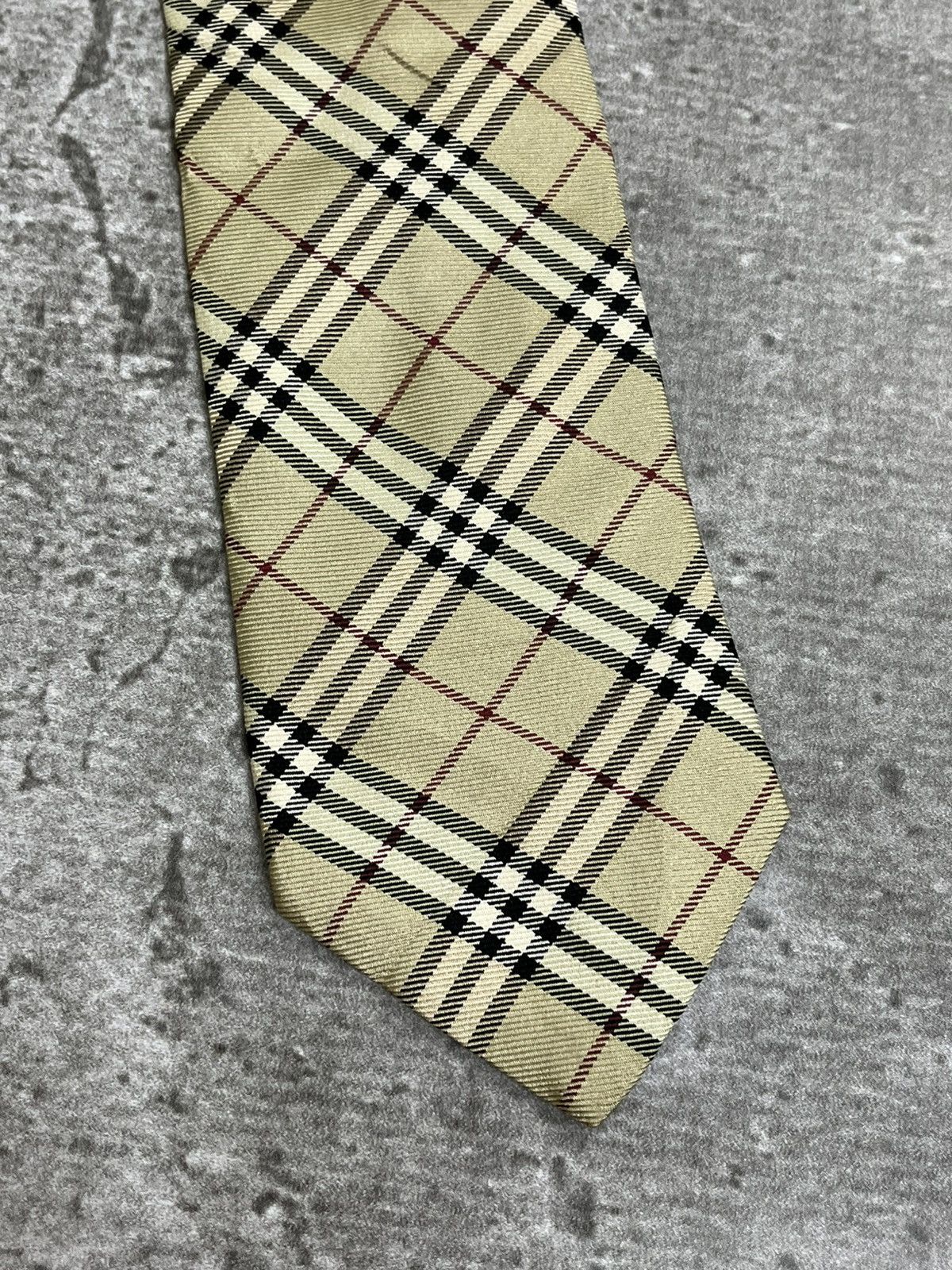 Burberry Burberry Nova Check Silk Tie Size ONE SIZE - 2 Thumbnail