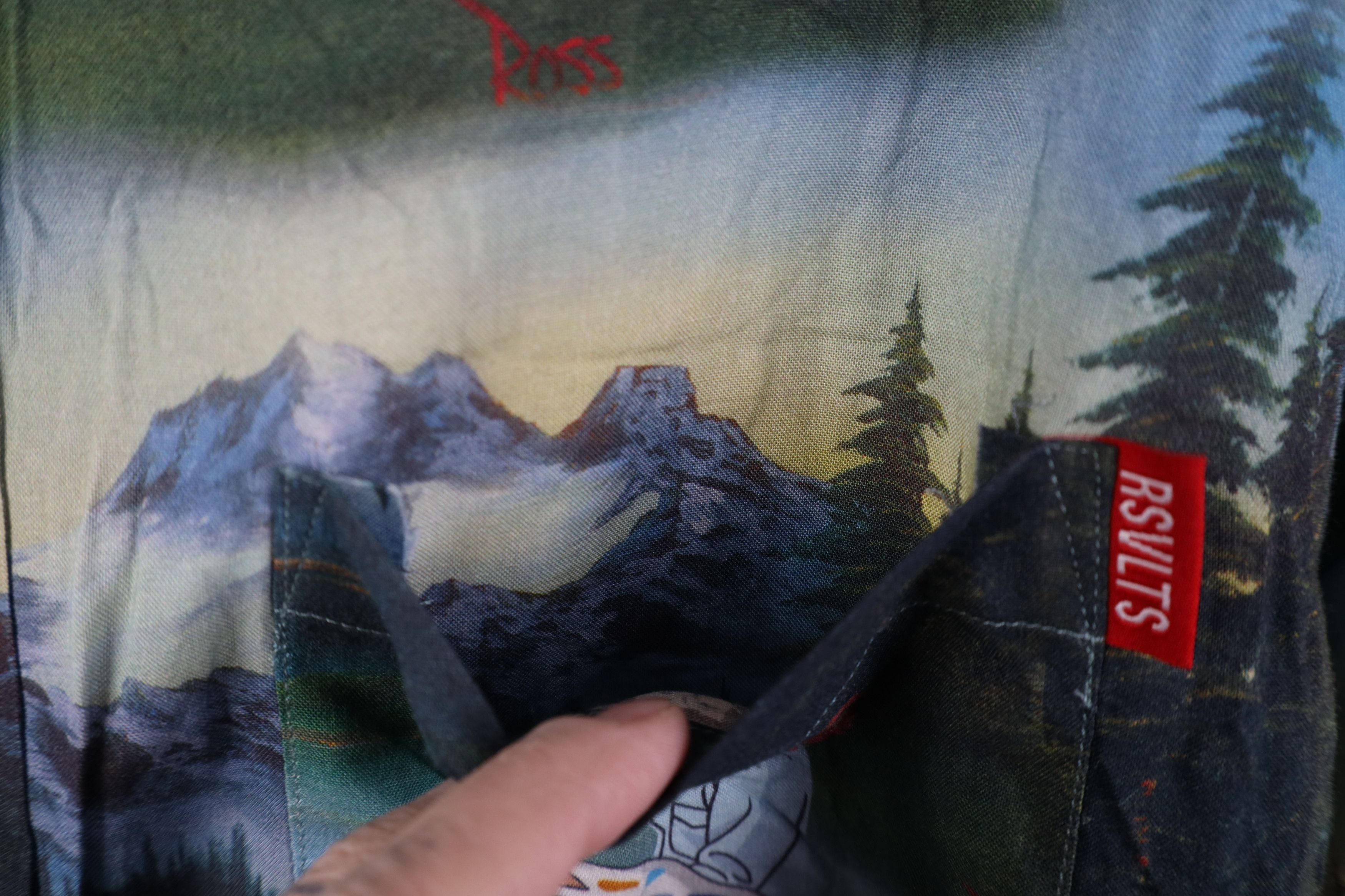 Vintage The Roosevelts RSVLTS x Bob Ross Happy Trees Button Shirt Size US XS / EU 42 / 0 - 6 Thumbnail
