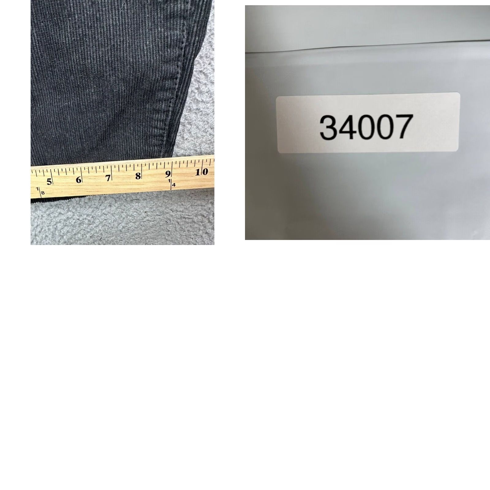 Calvin Klein Calvin Klein Pants Men 38 Black Corduroy Straight Leg Flat Front 5 Pocket Casual Regular Inseam 31 Vintage No Mens Size US 38 / EU 54 - 8 Thumbnail