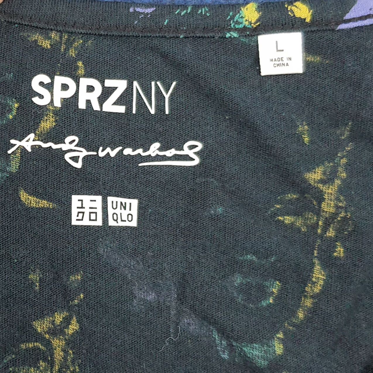 Andy Warhol × Vintage Vintage Andy Warhol Japan Brand Overprint Sleeveless Tshirt Size US S / EU 44-46 / 1 - 5 Thumbnail
