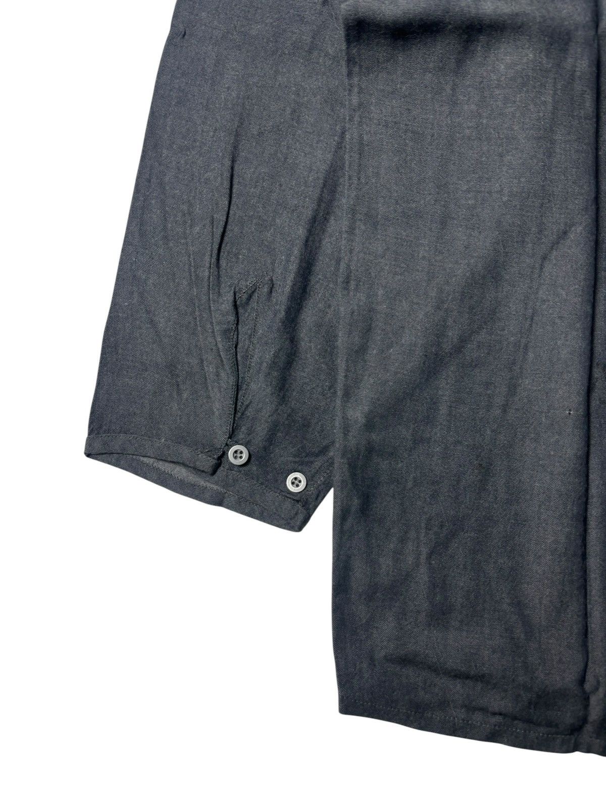 Marithe + Francois Girbaud 1980s Marithe Francois Girbaud Asymmetric Shirt Size US L / EU 52-54 / 3 - 11 Thumbnail