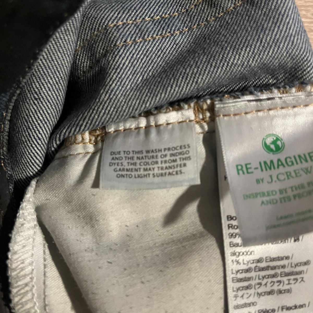 J.Crew Custom Waxed/Painted Baggy Flares Size US 34 / EU 50 - 6 Thumbnail
