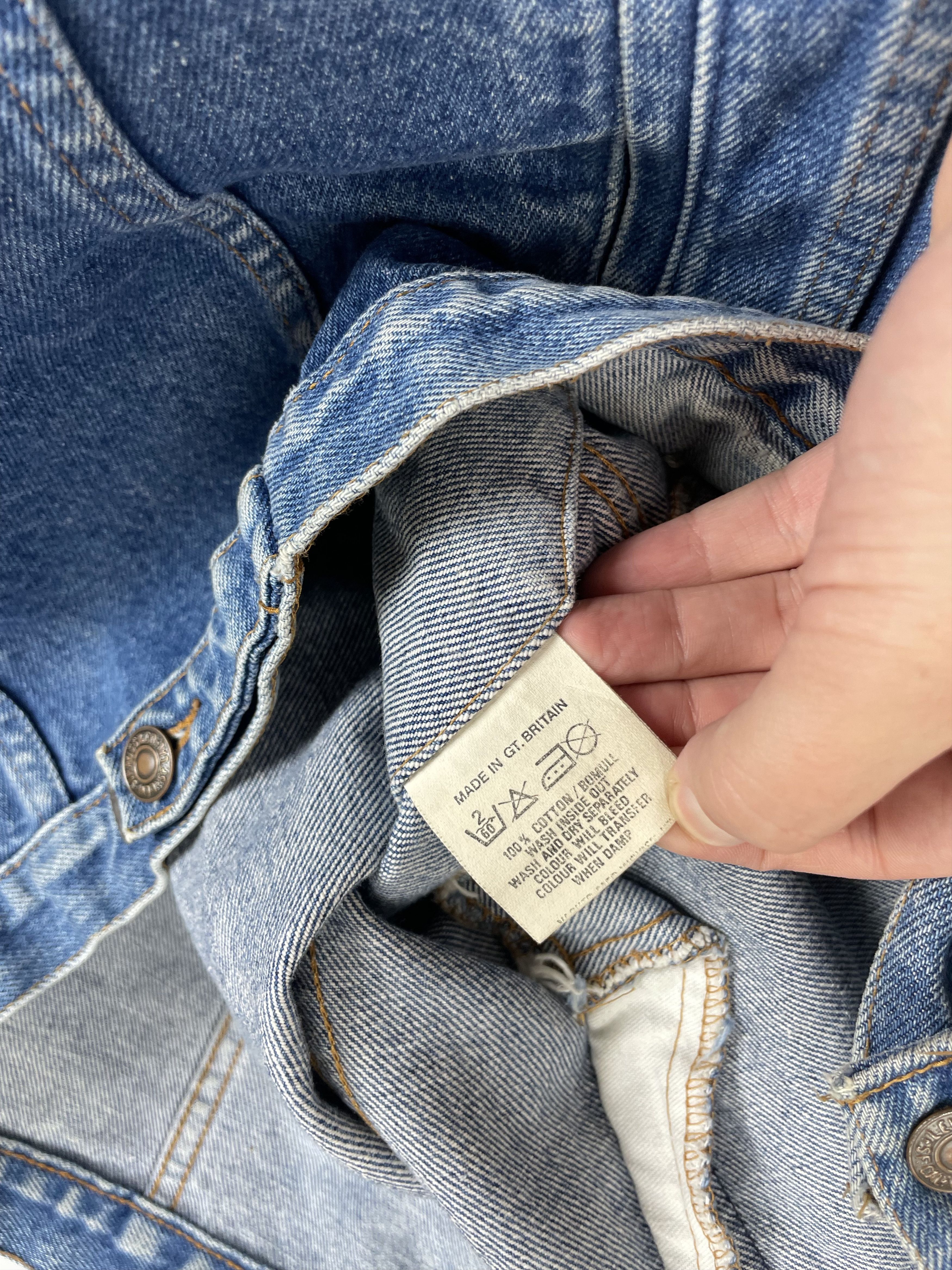 Levi's Vtg 90s Levis Denim Jacket Size US M / EU 48-50 / 2 - 6 Thumbnail