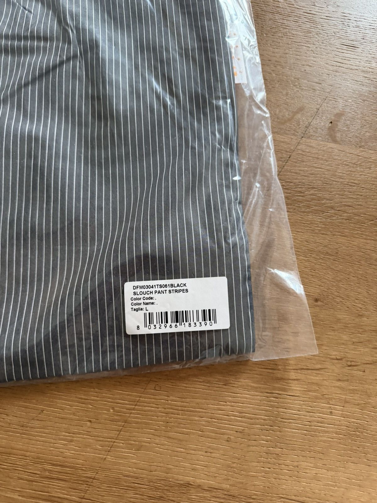 PDF PDF Channel slou h pants Stripes SS26 Size US 34 / EU 50 - 6 Thumbnail