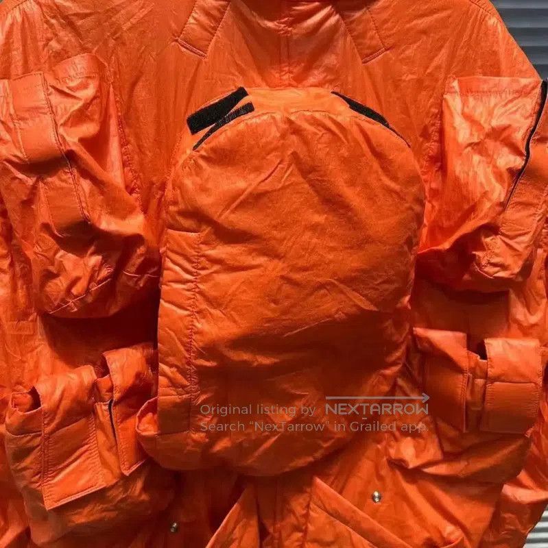 Dior Dior Orange Cotton Long Sleeve Men's Jacket . Size US L / EU 52-54 / 3 - 3 Thumbnail