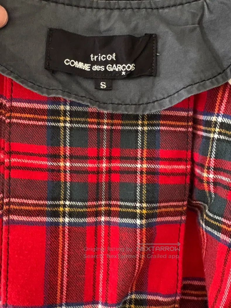 Comme des Garcons Comme Des Garcons Navy black trench coat Size S / US 4 / IT 40 - 4 Thumbnail