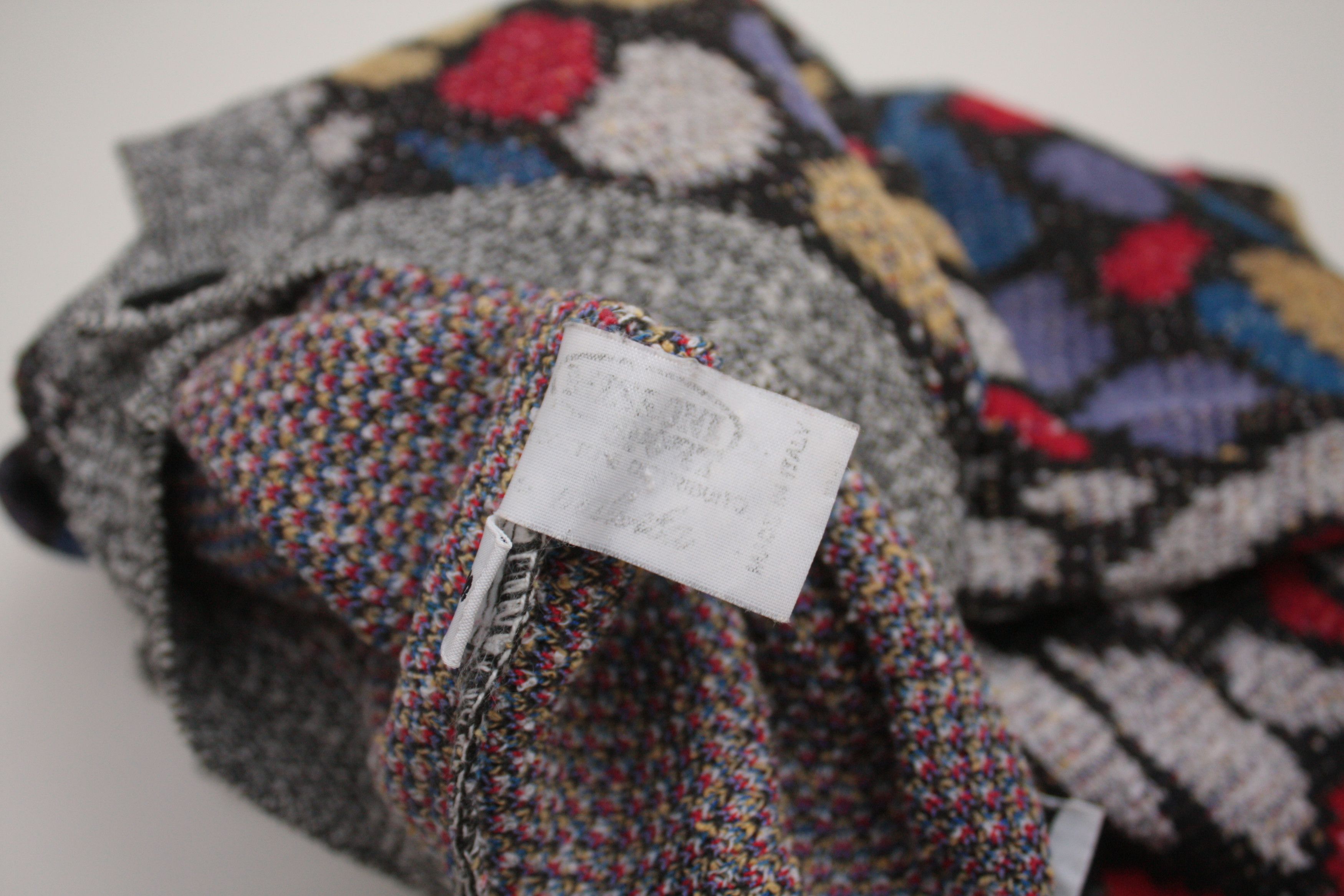 Missoni Missoni Sport Multicolor Knitted Sweater S Made In Italy Size US S / EU 44-46 / 1 - 7 Thumbnail