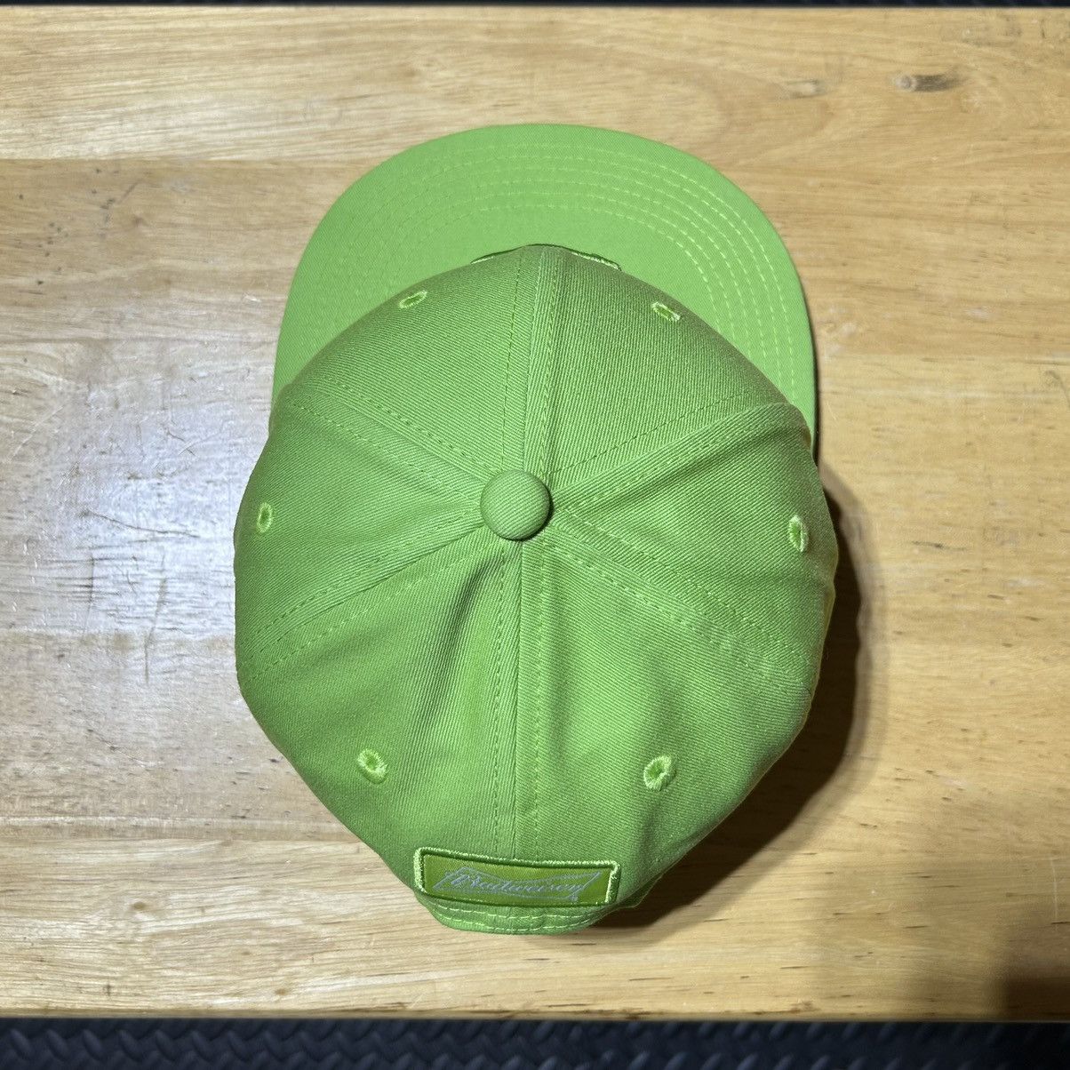 Other Chicago Cubs Budweiser Bleachers Hat Cap 1977 SGA Green NEW Size ONE SIZE - 4 Thumbnail