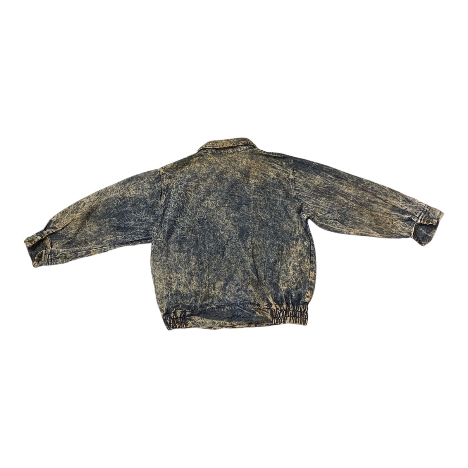 Japanese Brand × Vintage Rare Design Vintage Unknown Brand Denim Jackets Size L / US 10 / IT 46 - 2 Thumbnail
