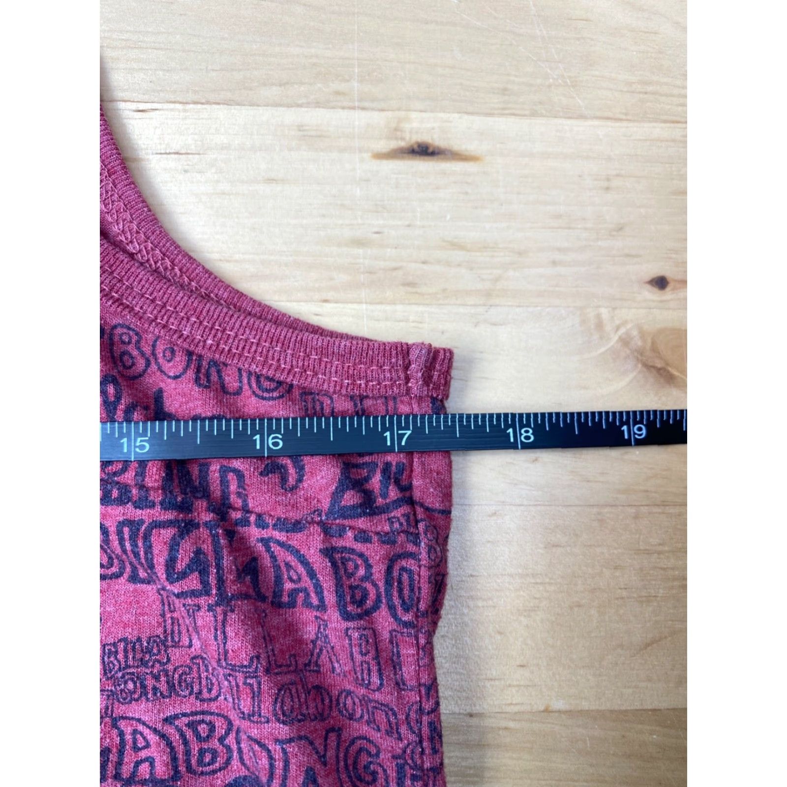 Billabong Billabong Tank Top Womens Red M Beach Casual Sleeveless Band Basic Print All Over Size M / US 6-8 / IT 42-44 - 5 Thumbnail