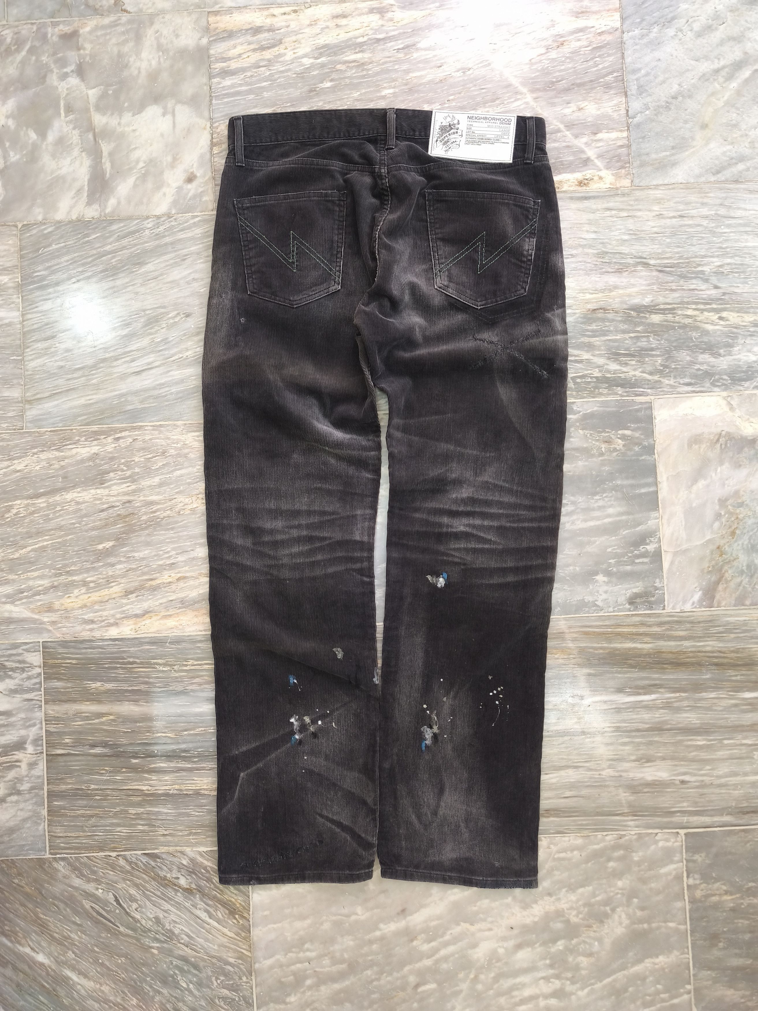 Neighborhood Neighborhood Dirt. Savage Mid Corduroy Pants Size US 36 / EU 52 - 5 Thumbnail