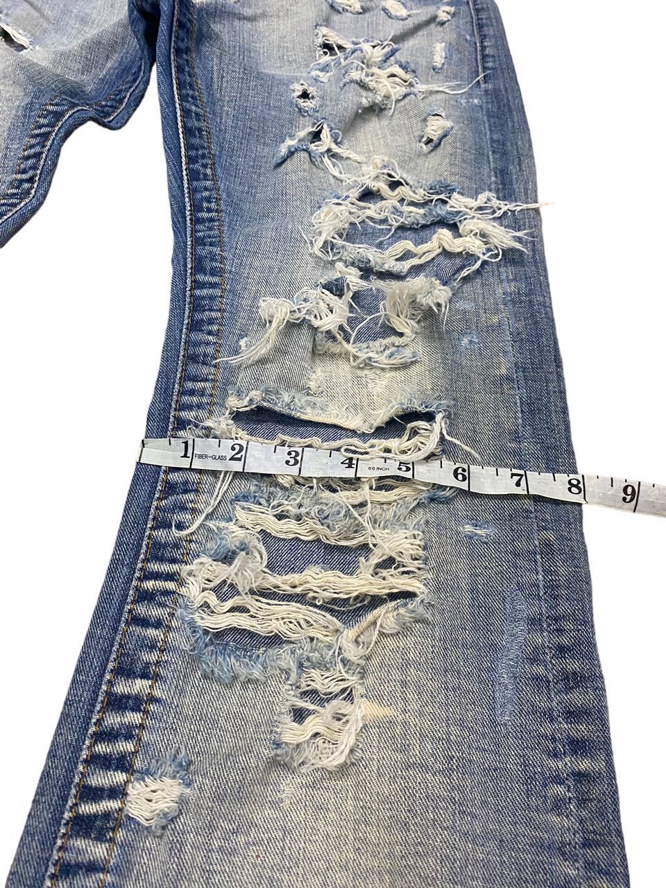 Replay 💥BEST OFFER💥VINTAGE REPLAY WORK DISTRESSED DENIM Size US 31 - 7 Thumbnail