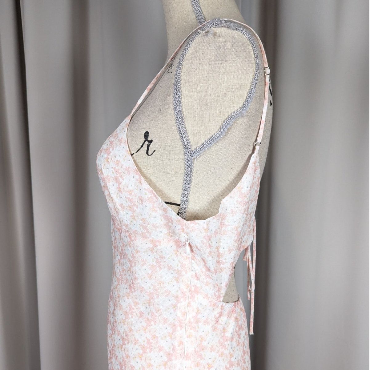 Other Cotton Candy LA Floral Print Spaghetti Strap Maxi Dress Size L / US 10 / IT 46 - 8 Thumbnail