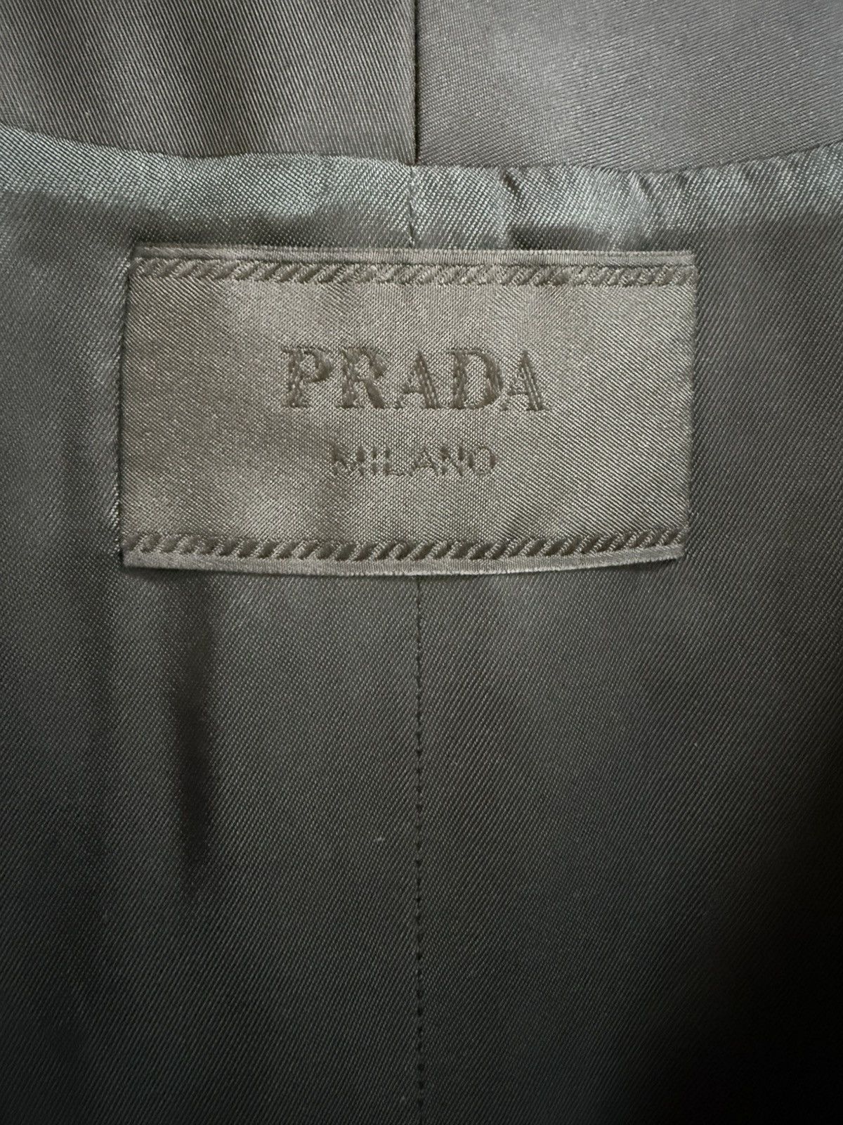 Prada Prada black re-nylon logo vest 48 Size US M / EU 48-50 / 2 - 5 Thumbnail