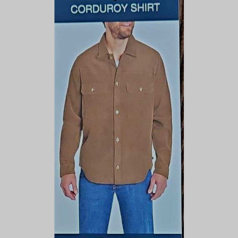 Gap Men's GAP Corduroy Shirt - Brown - Medium Size US M / EU 48-50 / 2 - 6 Thumbnail