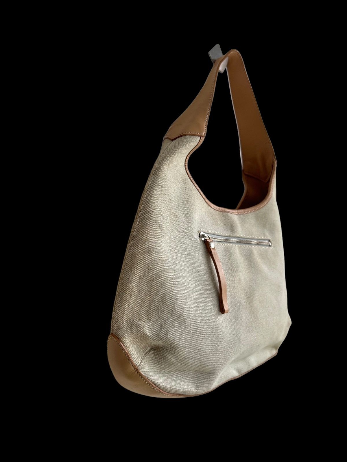 Burberry Auth. Burberry Blue Label Big Trademark Logo Large Hobo Bag Size ONE SIZE - 7 Thumbnail