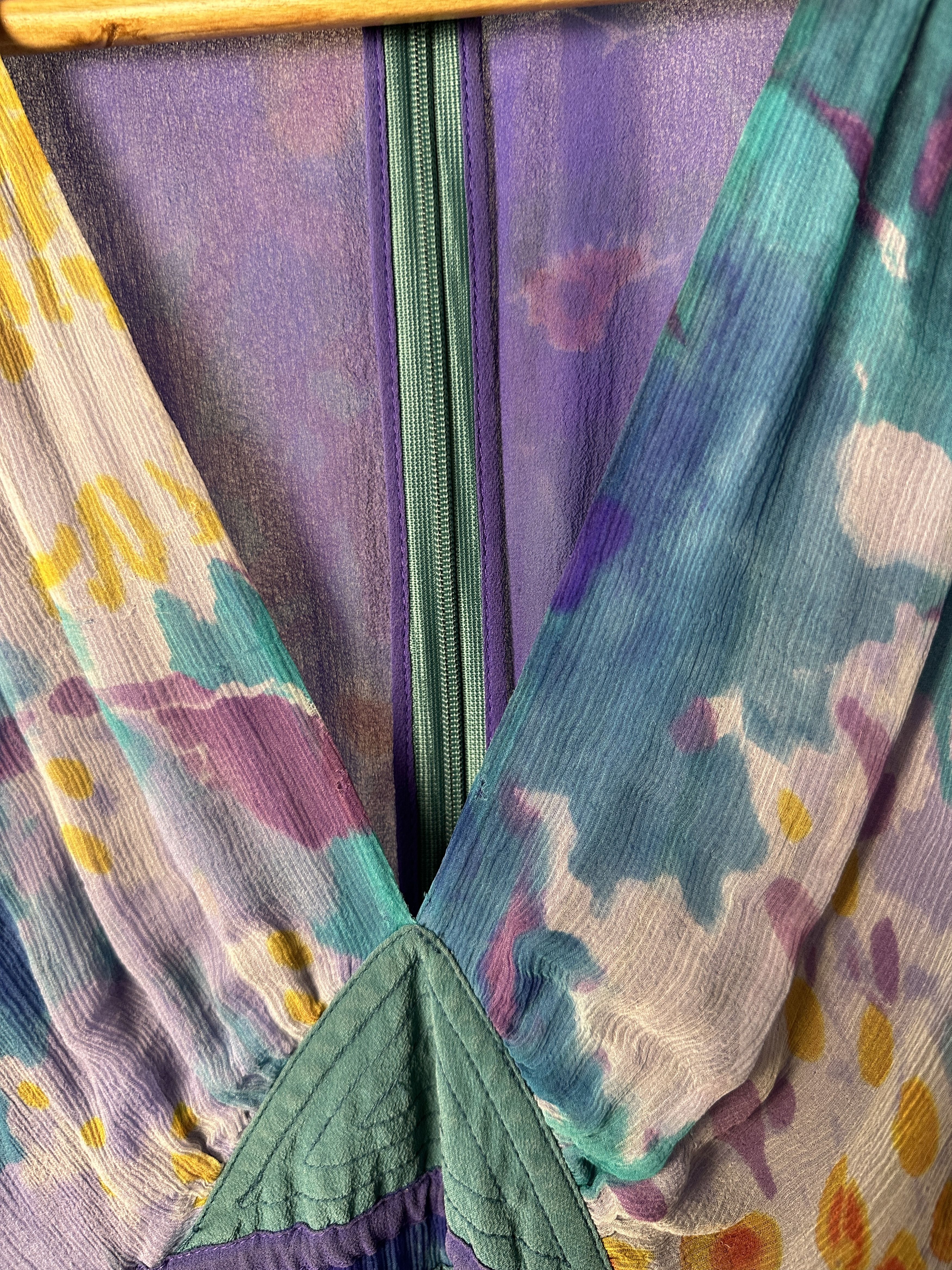 Etro Etro 00s Silk Summer Dress Size M / US 6-8 / IT 42-44 - 6 Thumbnail